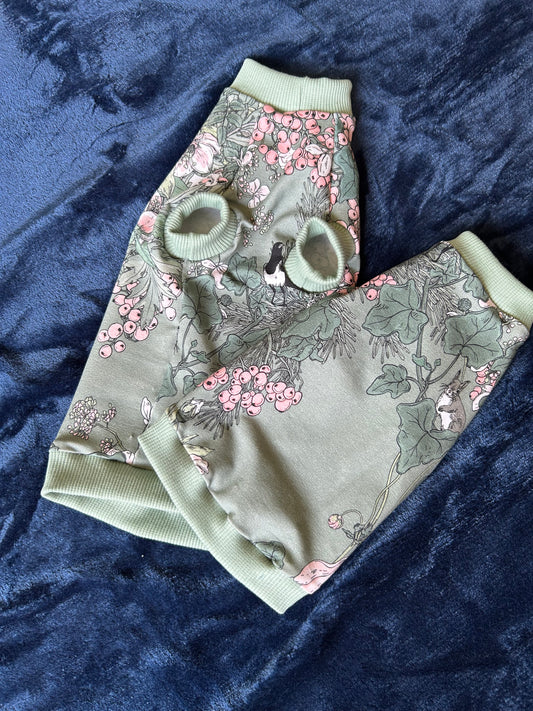 T-shirt, secret garden mönster, sphynx