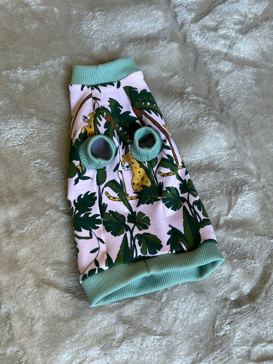 T-shirt, sphynx, jungelmönster