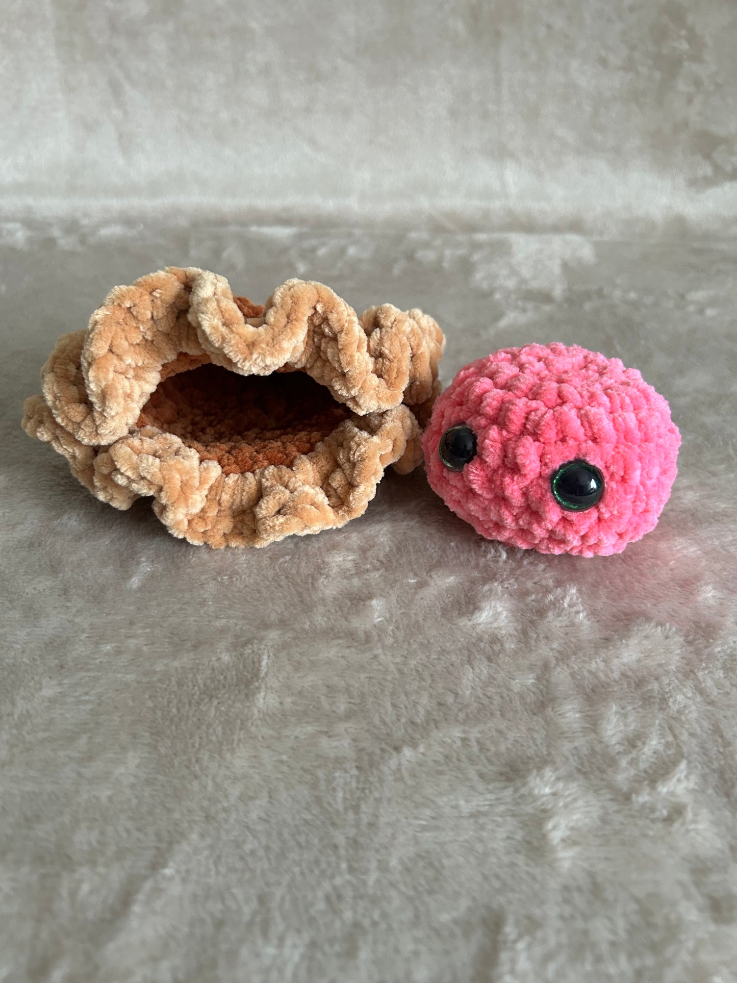 🦪 Virkat ostron – handgjord liten skatt